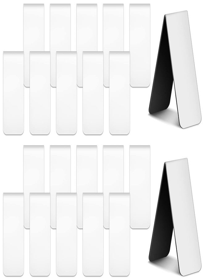 اياستي مجموعة إيستي المكونة من 30 قطعة من فواصل الكتب المغناطيسية، مشابك فواصل الكتب، فواصل صفحات قابلة للطباعة بالتسامي، مناسبة للمنزل والطلاب والمعلمين والفصول الدراسية والمكاتب ولوازم القراءة (كلاسيكية) - Image 1